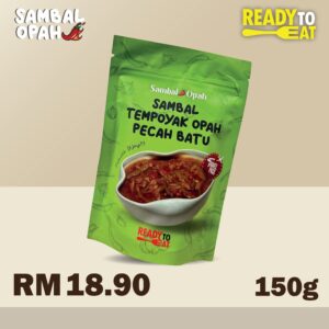 Sambal Tempoyak Opah Pecah Batu (Travel Pack XL)