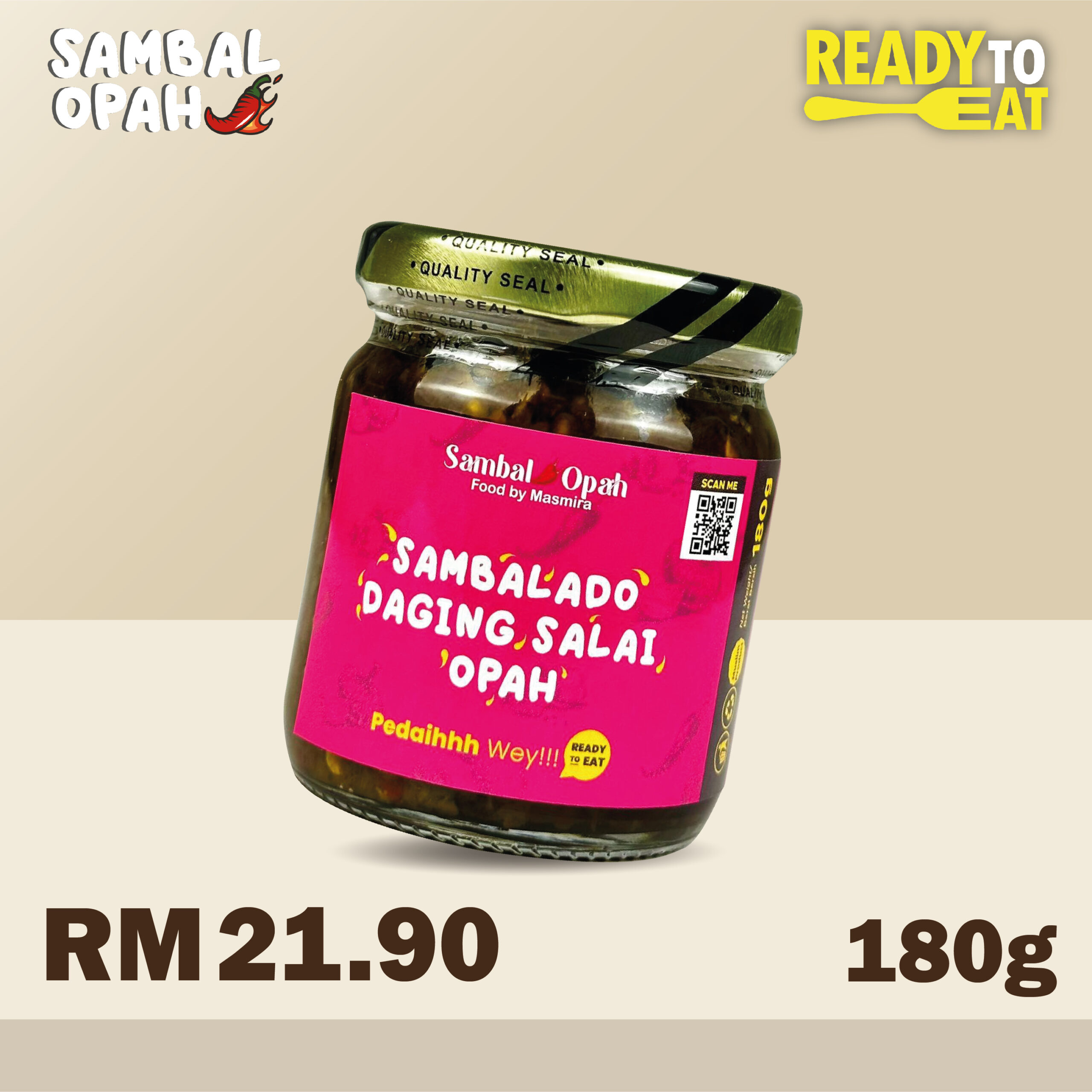 Sambalado Daging Salai Opah