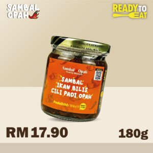 Sambal Ikan Bilis Cili Padi Opah