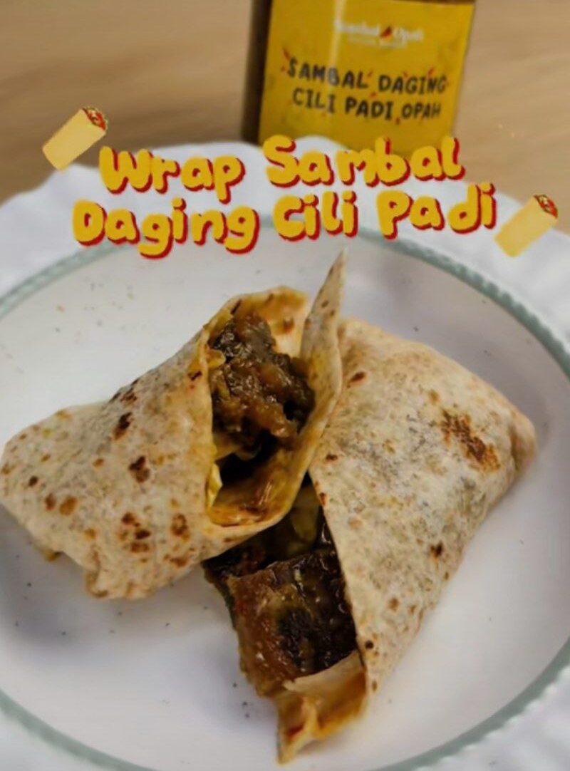 Wrap Daging Sambal Opah
