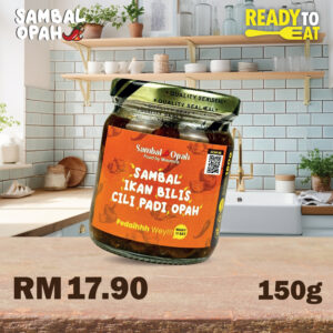 Sambal Ikan Bilis Cili Padi Opah