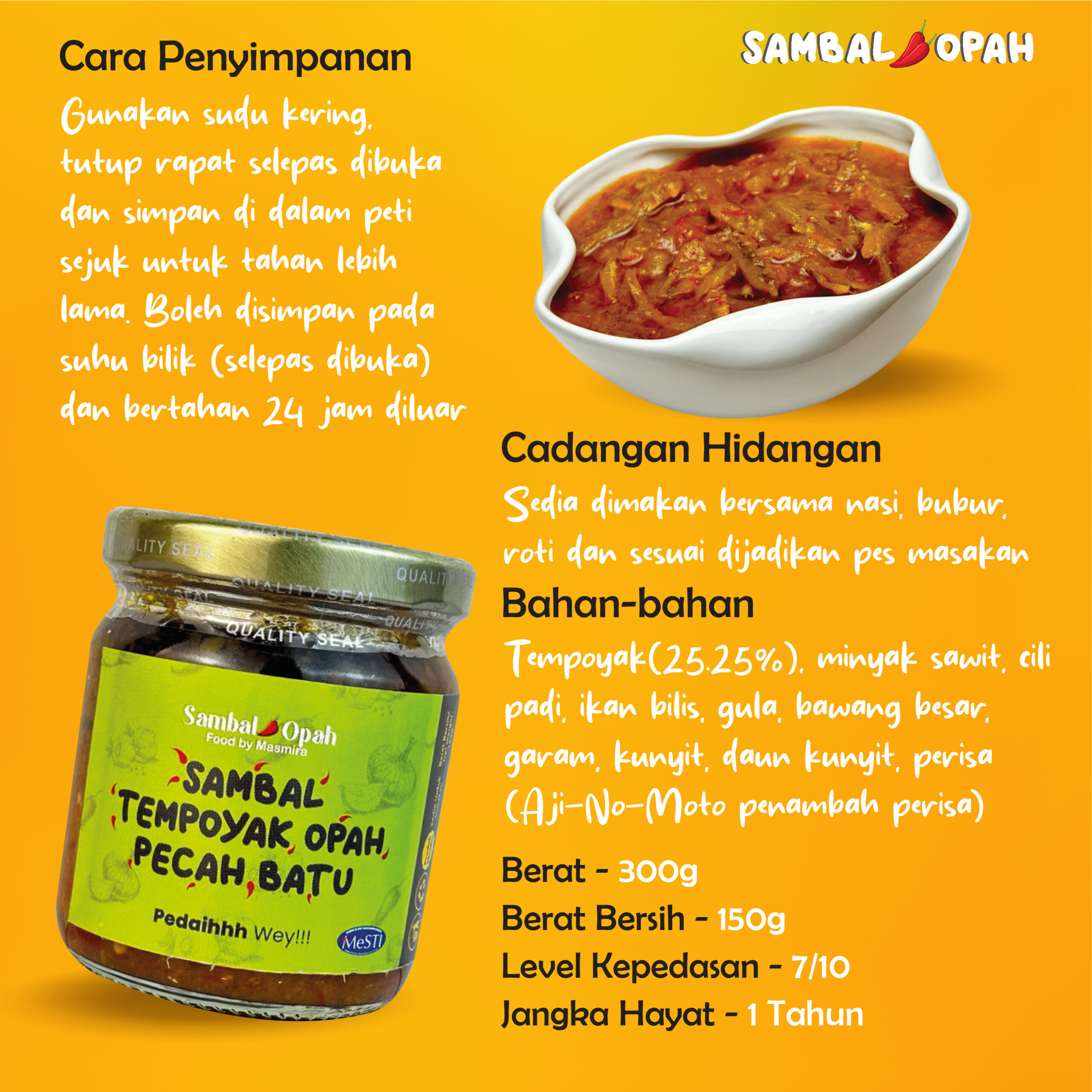 Sambal Tempoyak Pecah Batu - Image 2